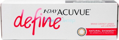 1-Day Acuvue Define Natural Shimmer 30pk