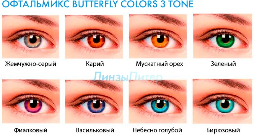 Офтальмикс Butterfly Colors 3 tone